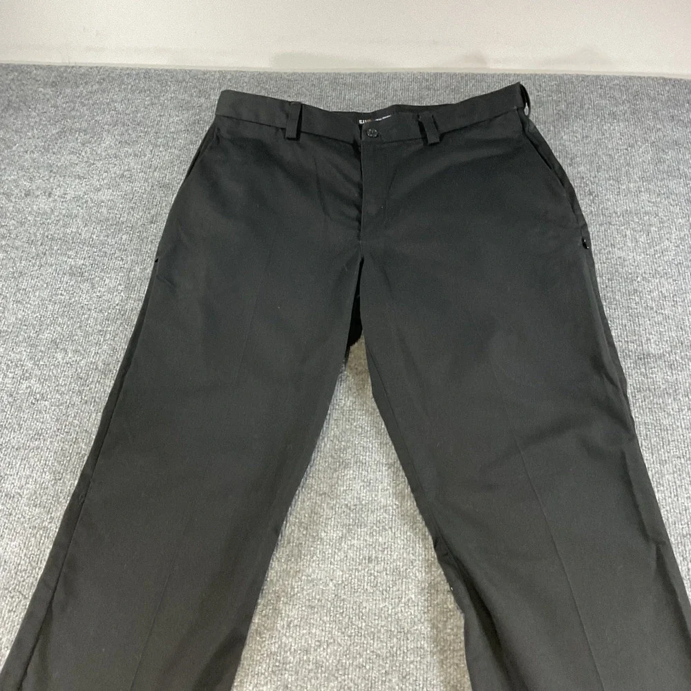 5.11 Tactical Pants Mens 38x30 Black Straight Fit Outdoor Work Utili Performance